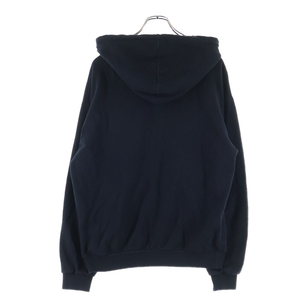 Celine Front Logo Zip Up Pullover Sweatshirt Hoodie Black — view 2
