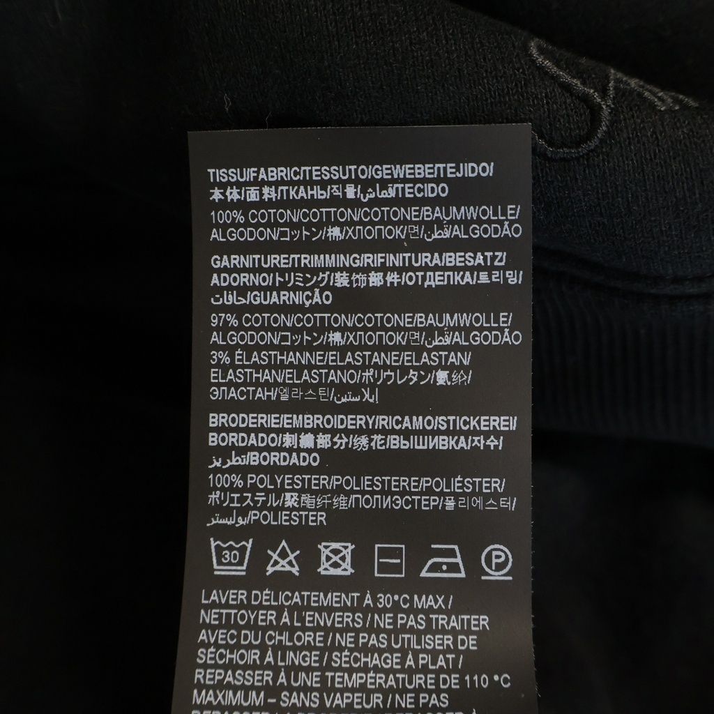 Saint Laurent Paris Half Zip Logo Hoodie Embroidery Sweatshirt Pullover Black — view 7