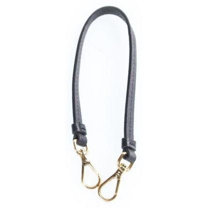 Prada Saffiano Smartphone Pouch Phone Shoulder Bag Chain Black Leather Gold — view 8