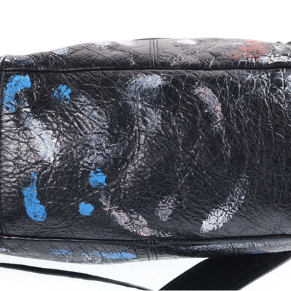 Balenciaga Le City Moto Small Shoulder Bag Black — view 4