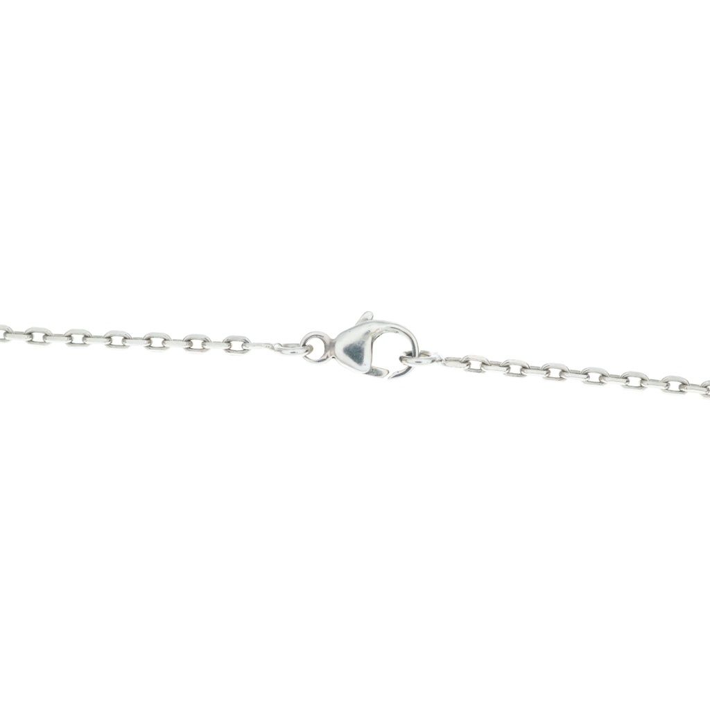 Hermes Pop H Pendant Chain Silver Ivory — view 5