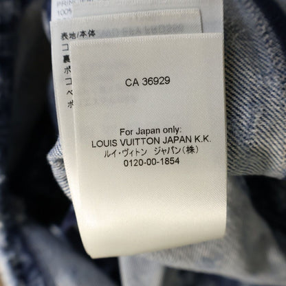 Louis Vuitton Sleeveless Monogram Dress Denim Black — view 8