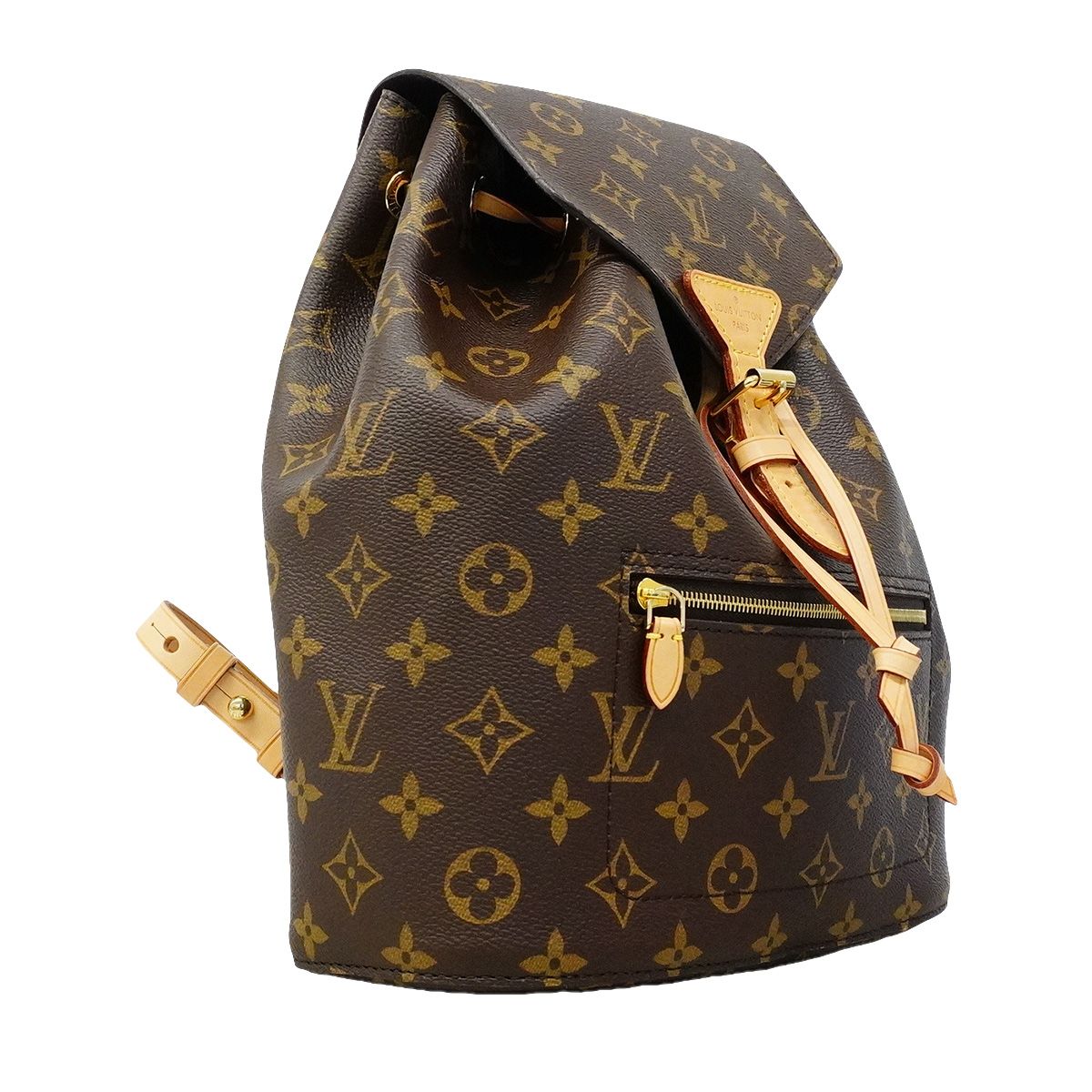 Louis Vuitton Backpack Monogram Montsouris Brown — view 2