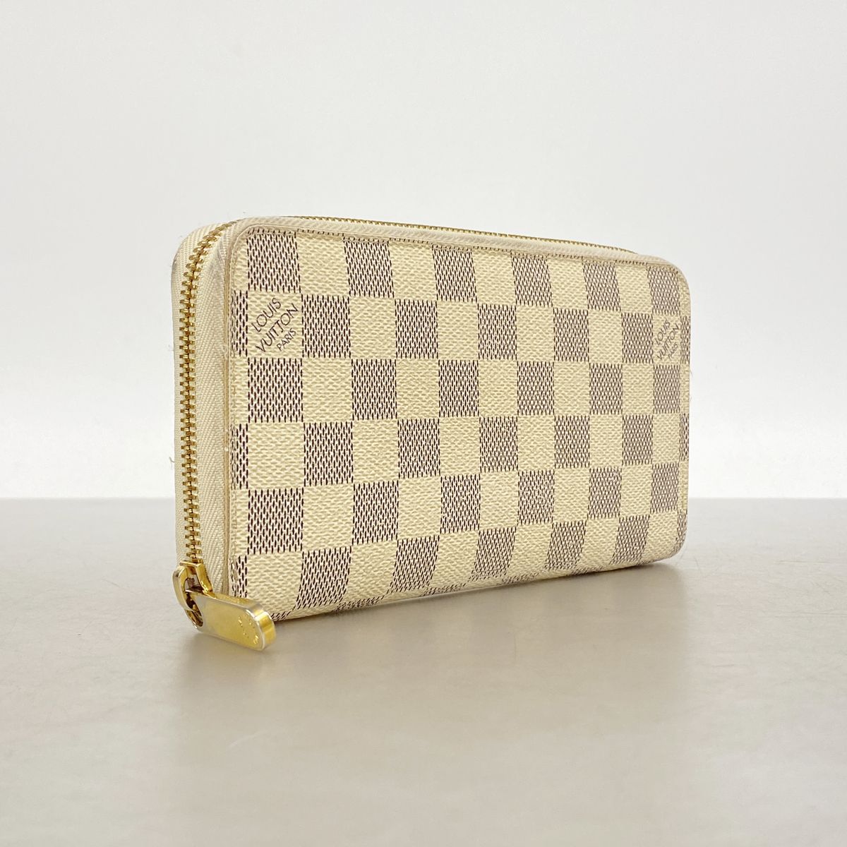 Louis Vuitton Wallet Damier Azur Zippy White — view 2