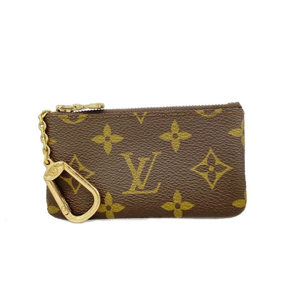 Louis Vuitton Coin Purse Monogram Pochette Cles Brown