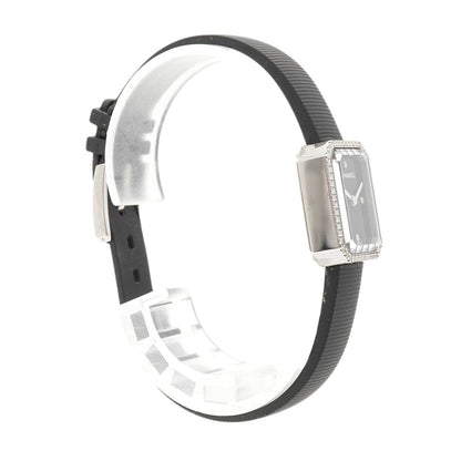 Chanel Premiere Diamond Bezel Black Dial Watch — view 3
