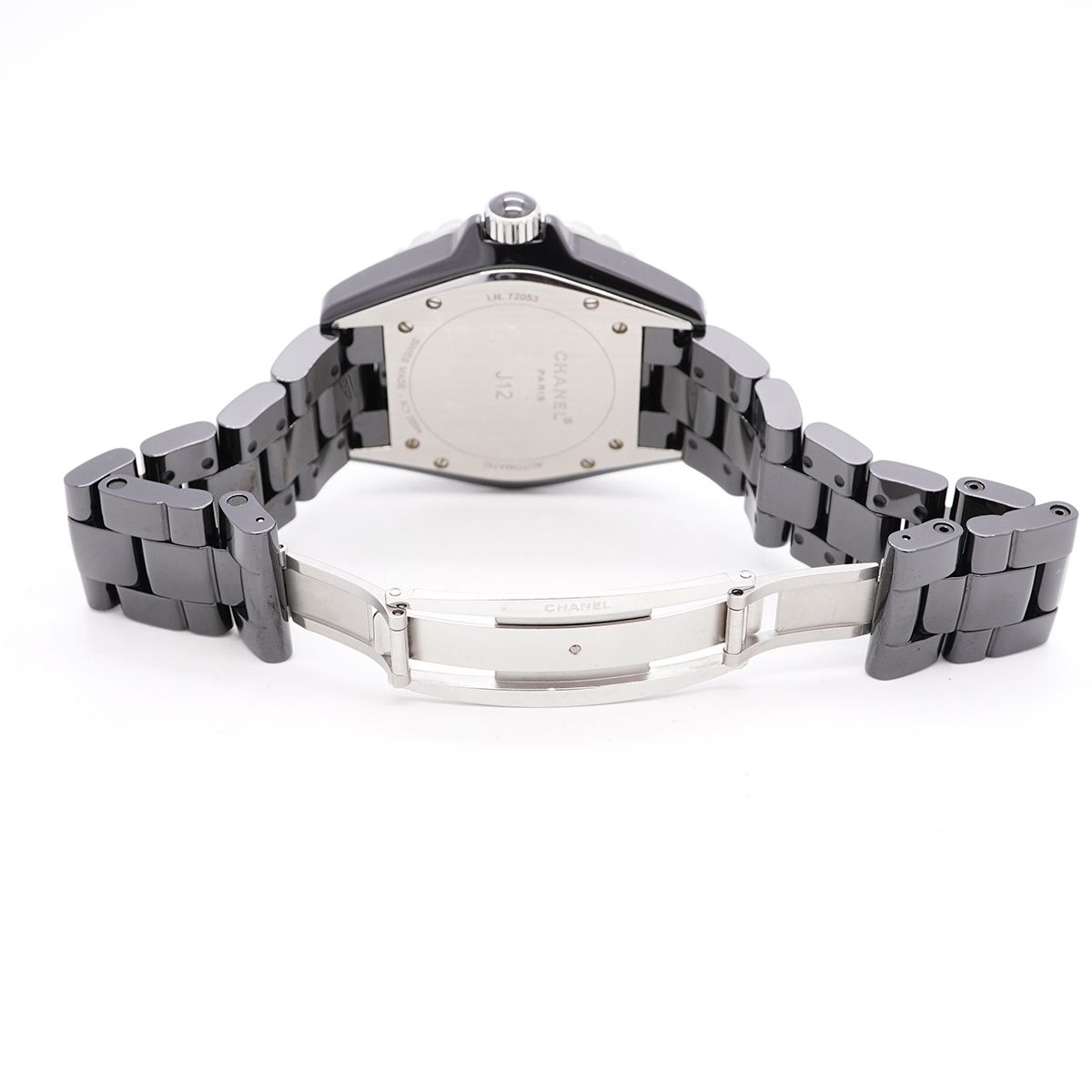 Chanel 12P Emerald Black Dial Watch — view 4