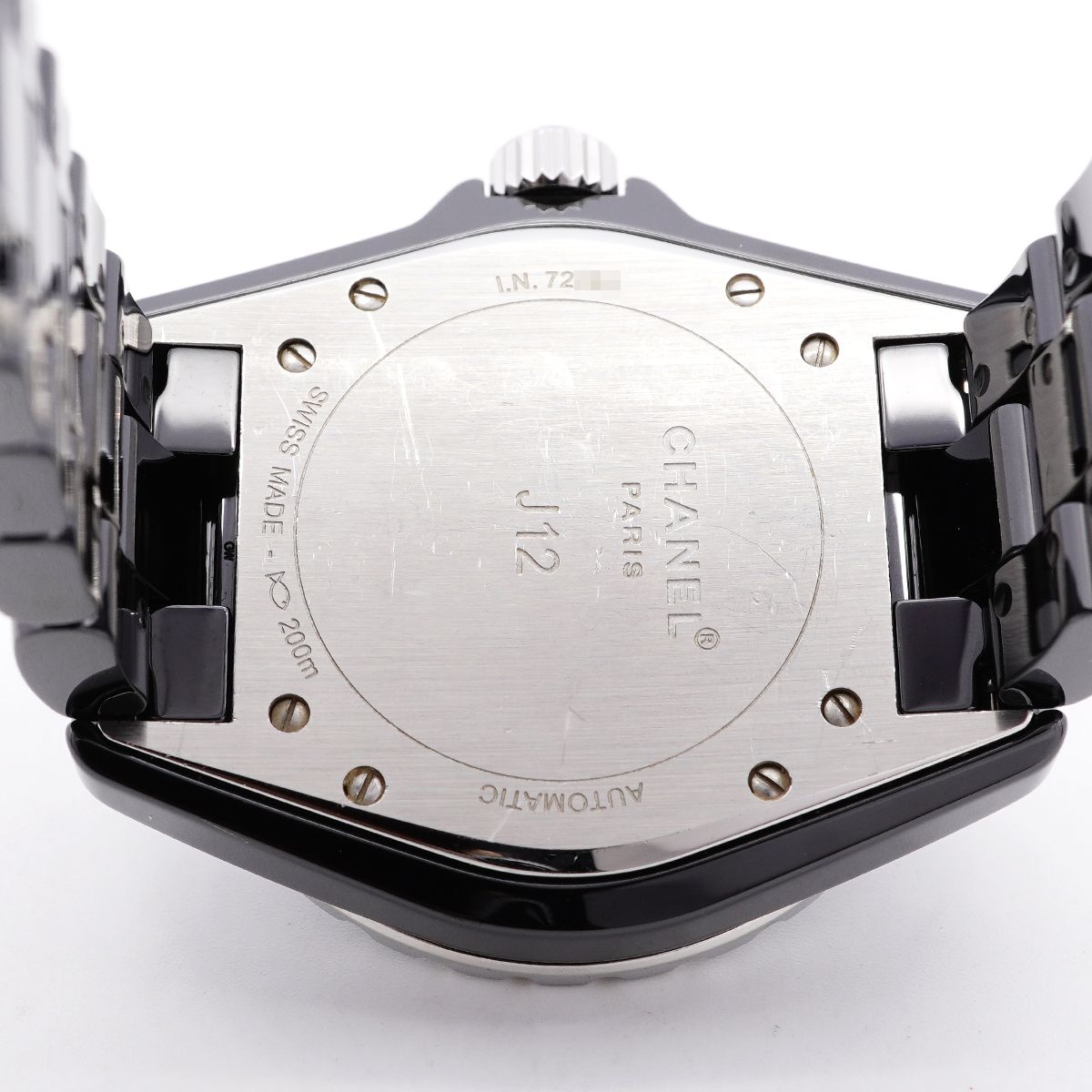 Chanel 12P Emerald Black Dial Watch — view 5