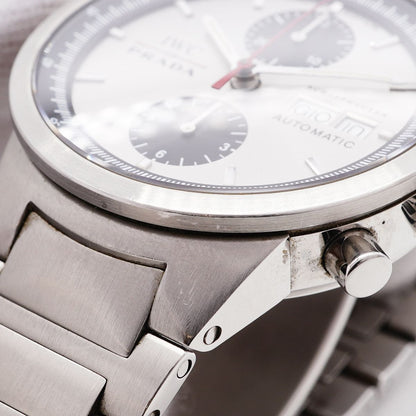 Prada IWC Schaffhausen GST Chronograph Silver Dial Watch — view 7
