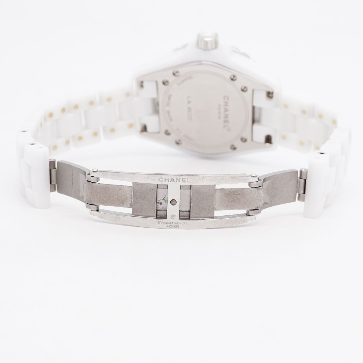 Chanel 12P Diamond White Dial Watch — view 4