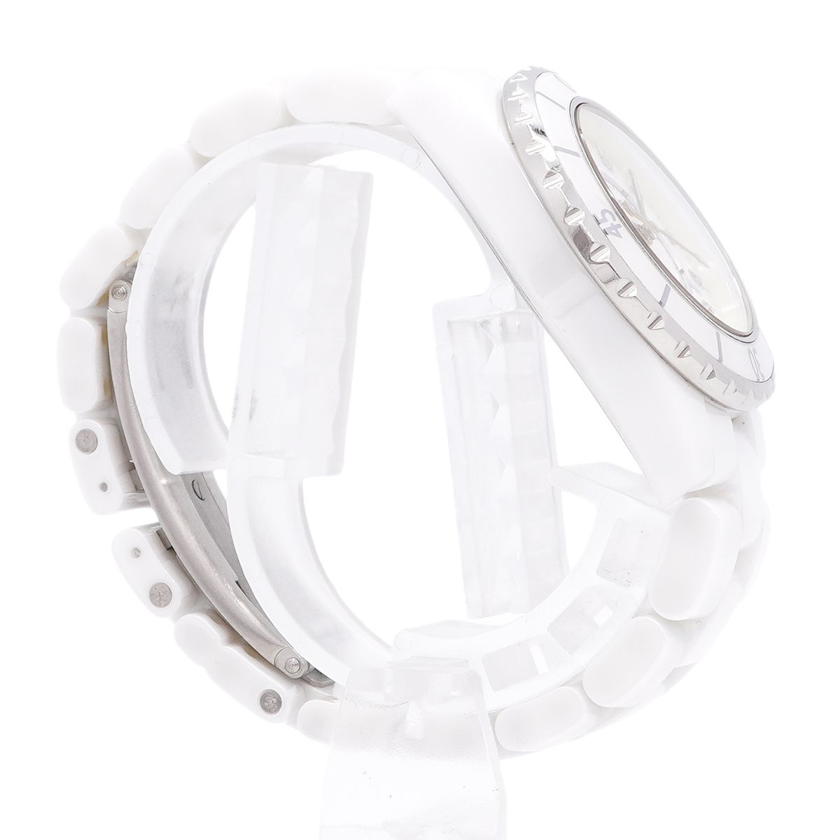 Chanel 12P Diamond White Dial Watch — view 3
