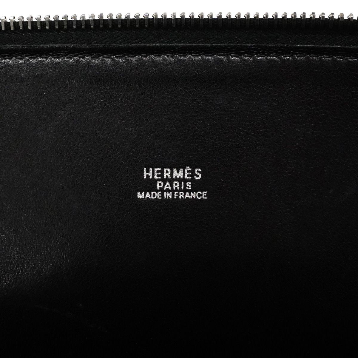 Hermes Handbag Bolide 31 Box Calf Black Silver 2-Way Bag — view 5