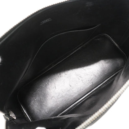 Hermes Handbag Bolide 31 Box Calf Black Silver 2-Way Bag — view 4