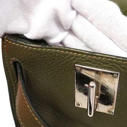 Hermes Shoulder Bag Jypsiere 34 Taurillon Clemence Canopi Silver — view 7