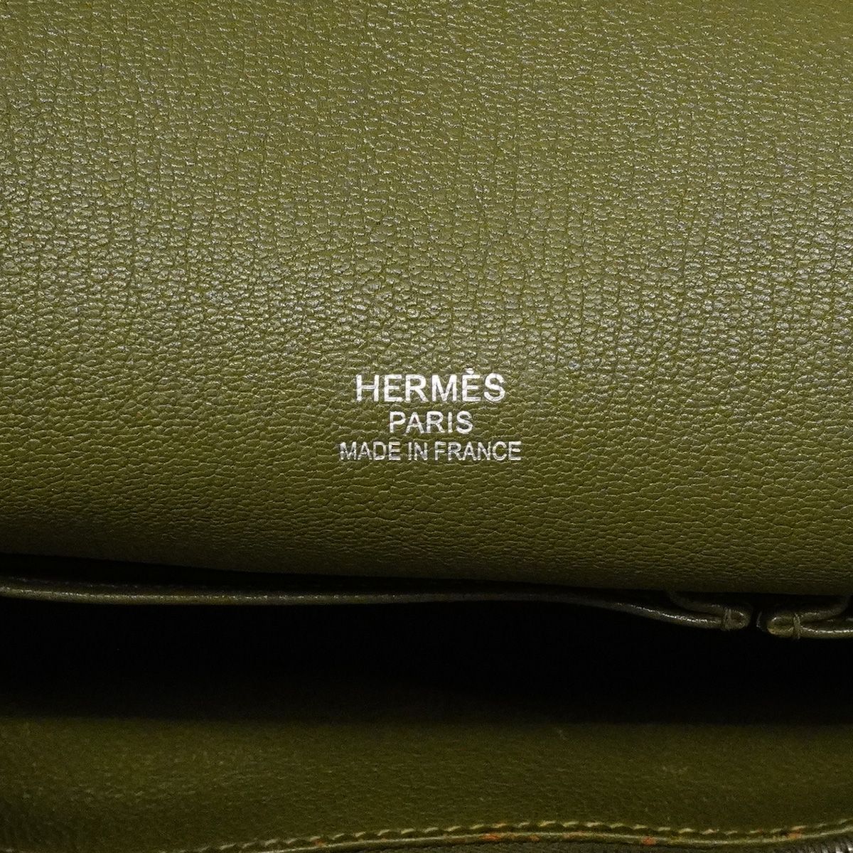 Hermes Shoulder Bag Jypsiere 34 Taurillon Clemence Canopi Silver — view 5