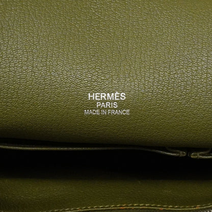 Hermes Shoulder Bag Jypsiere 34 Taurillon Clemence Canopi Silver — view 5