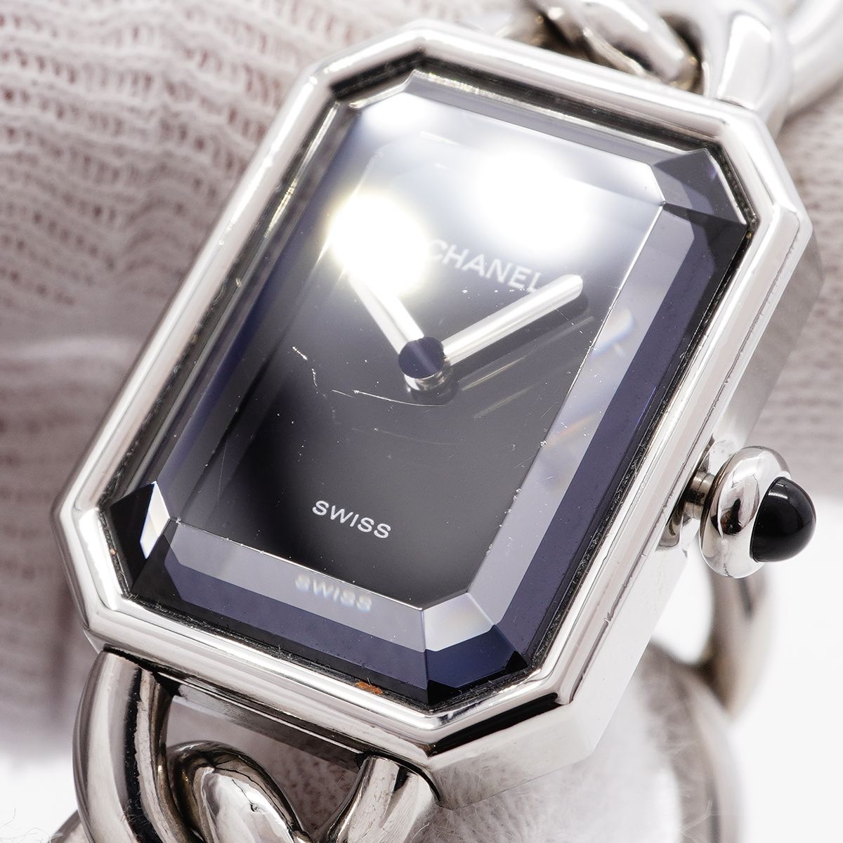 Chanel Premiere XL Black Dial Watch — view 7