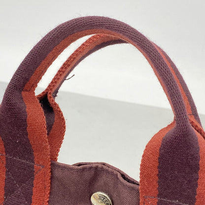 Hermes Tote Bag Fourre Tout PM Canvas Brown Silver — view 8