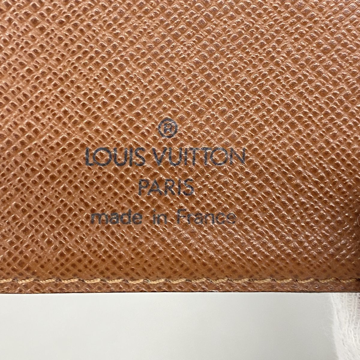 Louis Vuitton Wallet Monogram Porte Papier Zip Brown — view 4