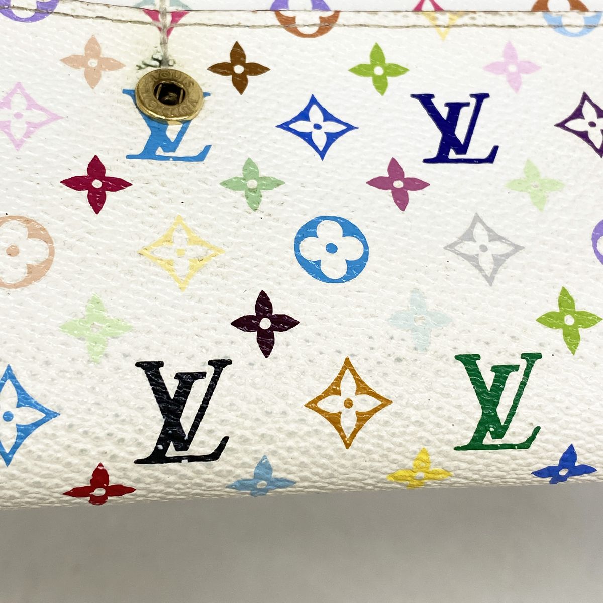 Louis Vuitton Wallet Monogram Multicolor Portefeuille Sarah Raisin — view 8
