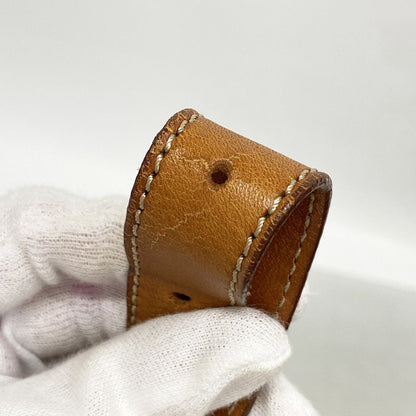 Celine Shoulder Bag Macadam Brown Gold — view 7