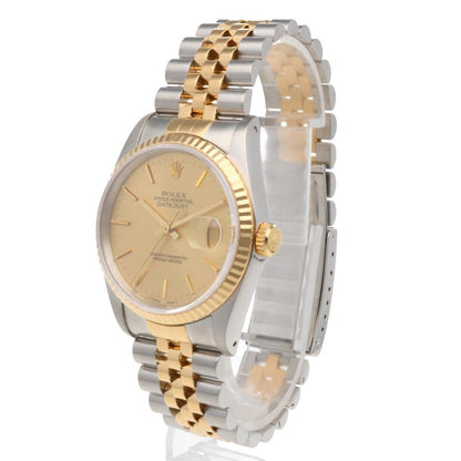 Rolex Datejust Oyster Perpetual Watch Stainless Steel Automatic — view 3
