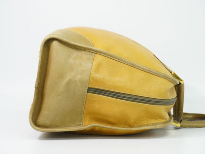 Loewe Amazona 40 Anagram Boston Bag Leather Yellow — view 4