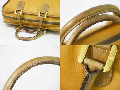 Loewe Amazona 40 Anagram Boston Bag Leather Yellow — view 6