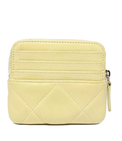 Chanel Coin Purse Card Case Gold CC Logo Chanel 19 — view 2