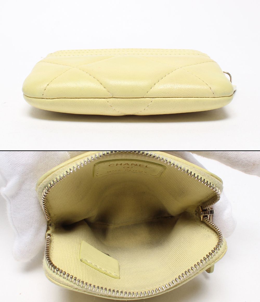 Chanel Coin Purse Card Case Gold CC Logo Chanel 19 — view 4
