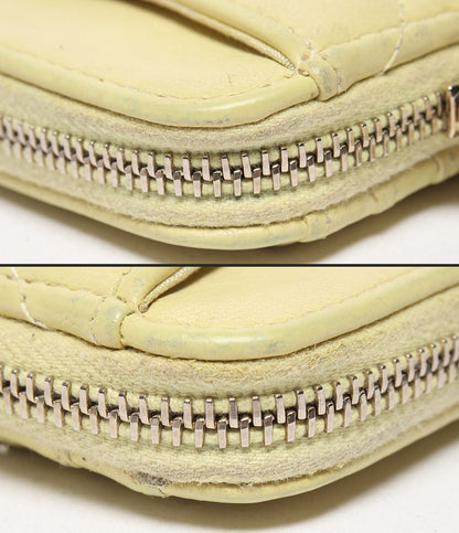 Chanel Coin Purse Card Case Gold CC Logo Chanel 19 — view 8