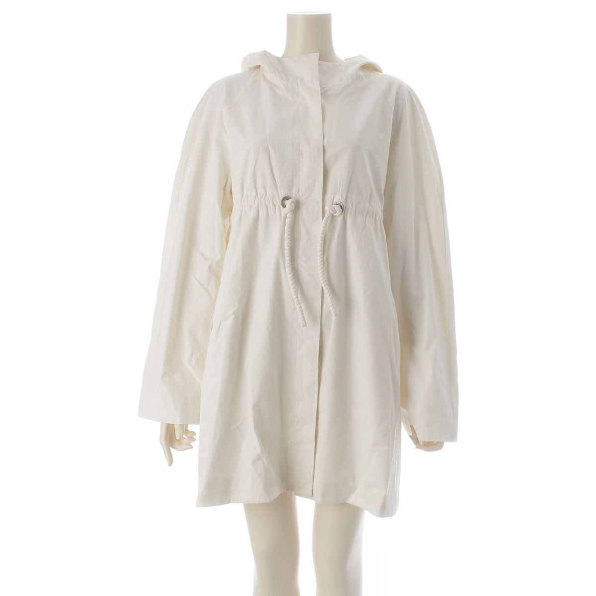 Celine Cotton Surgical Mod Coat Vintage White 40