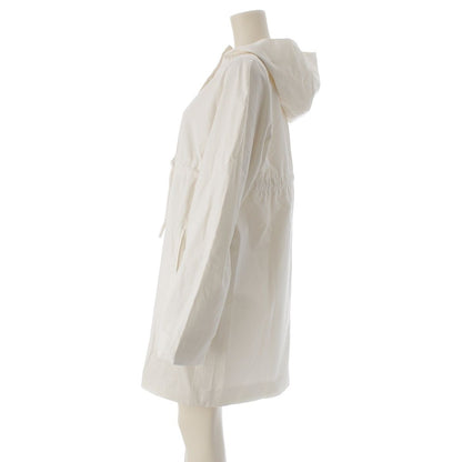 Celine Cotton Surgical Mod Coat Vintage White 40 — view 3