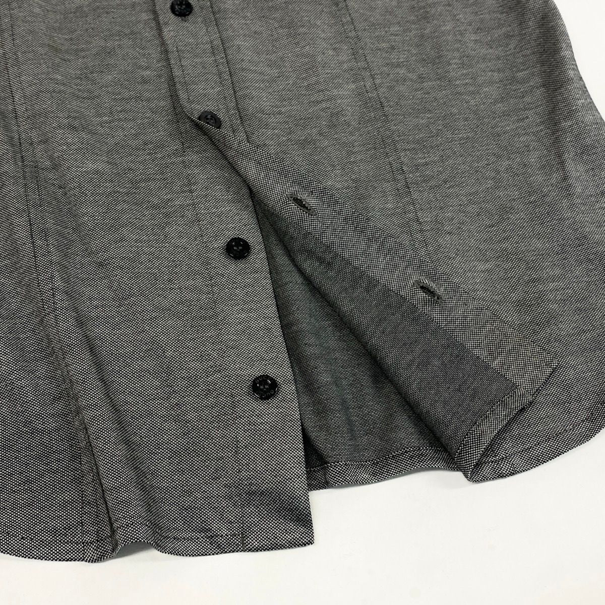 Gucci Sherry Line Short Sleeve Shirt Polo Gray Cotton XL — view 5