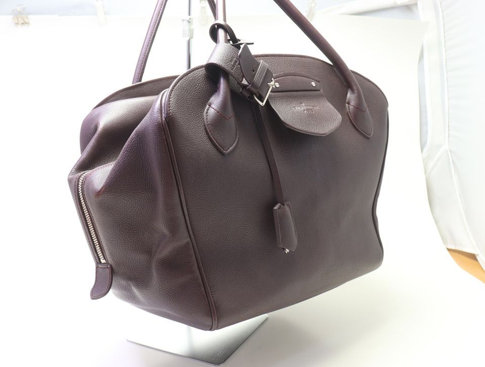 Louis Vuitton Leather Miralis Automarokinuri Handbag — view 4