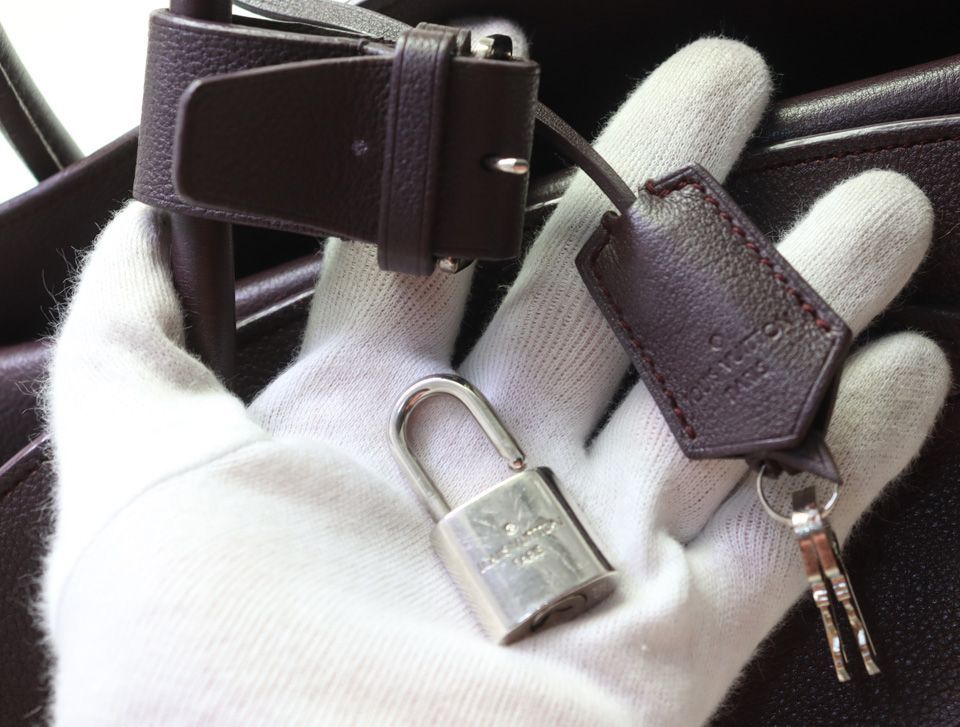 Louis Vuitton Leather Miralis Automarokinuri Handbag — view 8