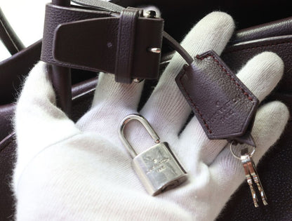 Louis Vuitton Leather Miralis Automarokinuri Handbag — view 8