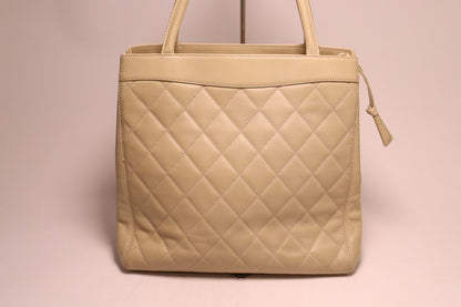 Chanel Quilted Lambskin Tote Bag — view 2