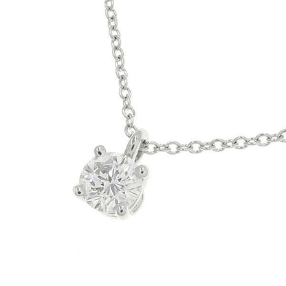 Tiffany & Co Near Solitaire Diamond Necklace