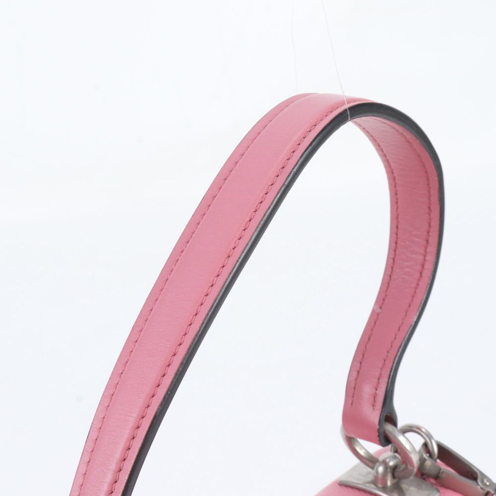 Prada Saffiano Leather 2-Way Chain Shoulder Bag Crossbody Hand — view 2