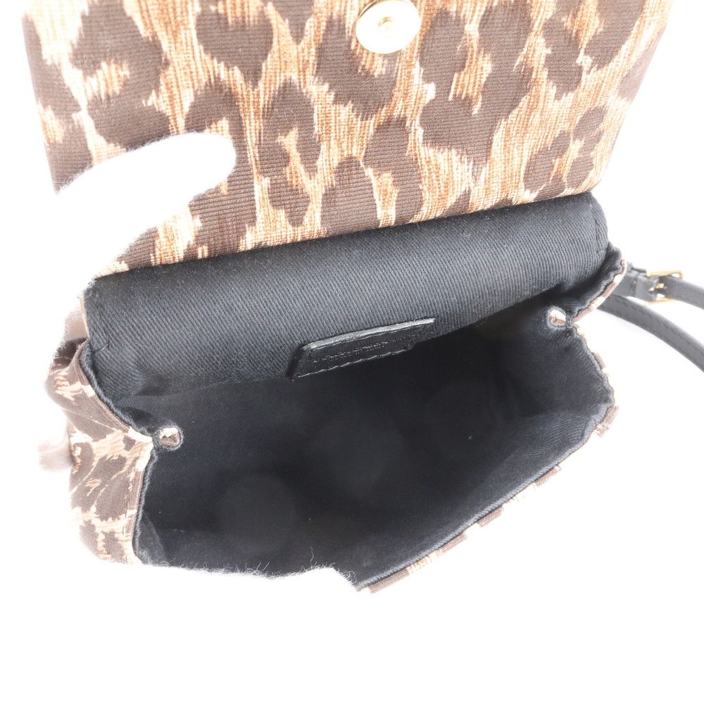 Dolce & Gabbana D&G Sicily Leopard Leather 2-Way Shoulder Bag — view 8