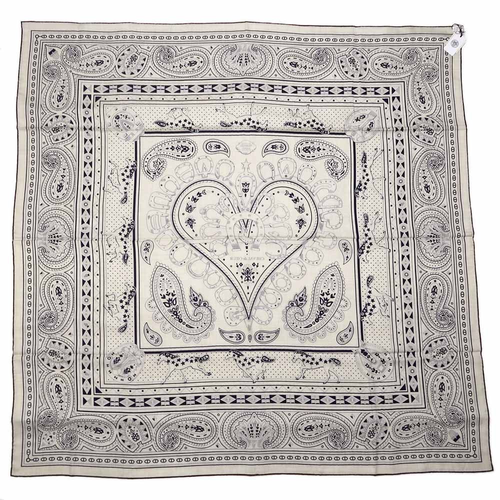 Hermes Carre Geant 140 Cheval Cool Bandana Scarf Shawl Cashmere Silk — view 2