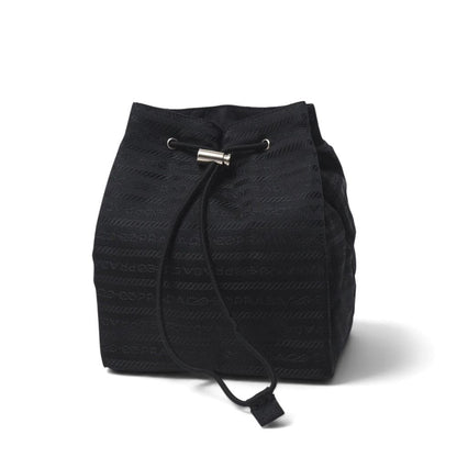 Prada Pouch Drawstring Logo Mini Bag