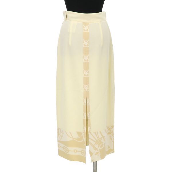 Hermes Skirt Beige — view 2