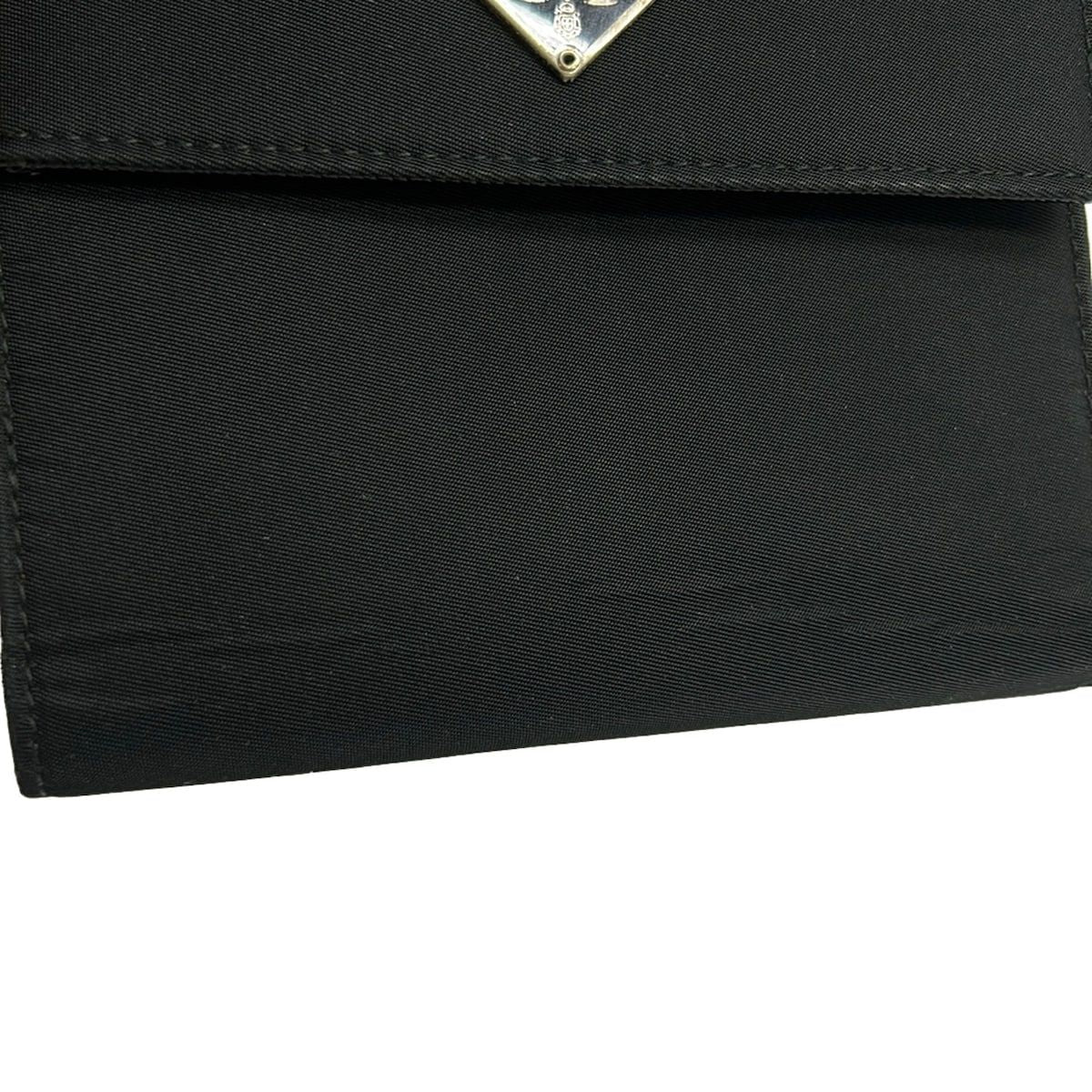 Prada Trifold Wallet Black — view 7
