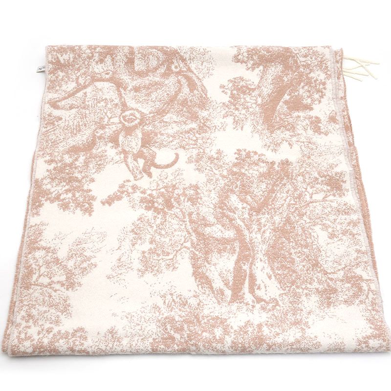 Dior Toile de Jouy Sauvage Scarf Pink — view 4
