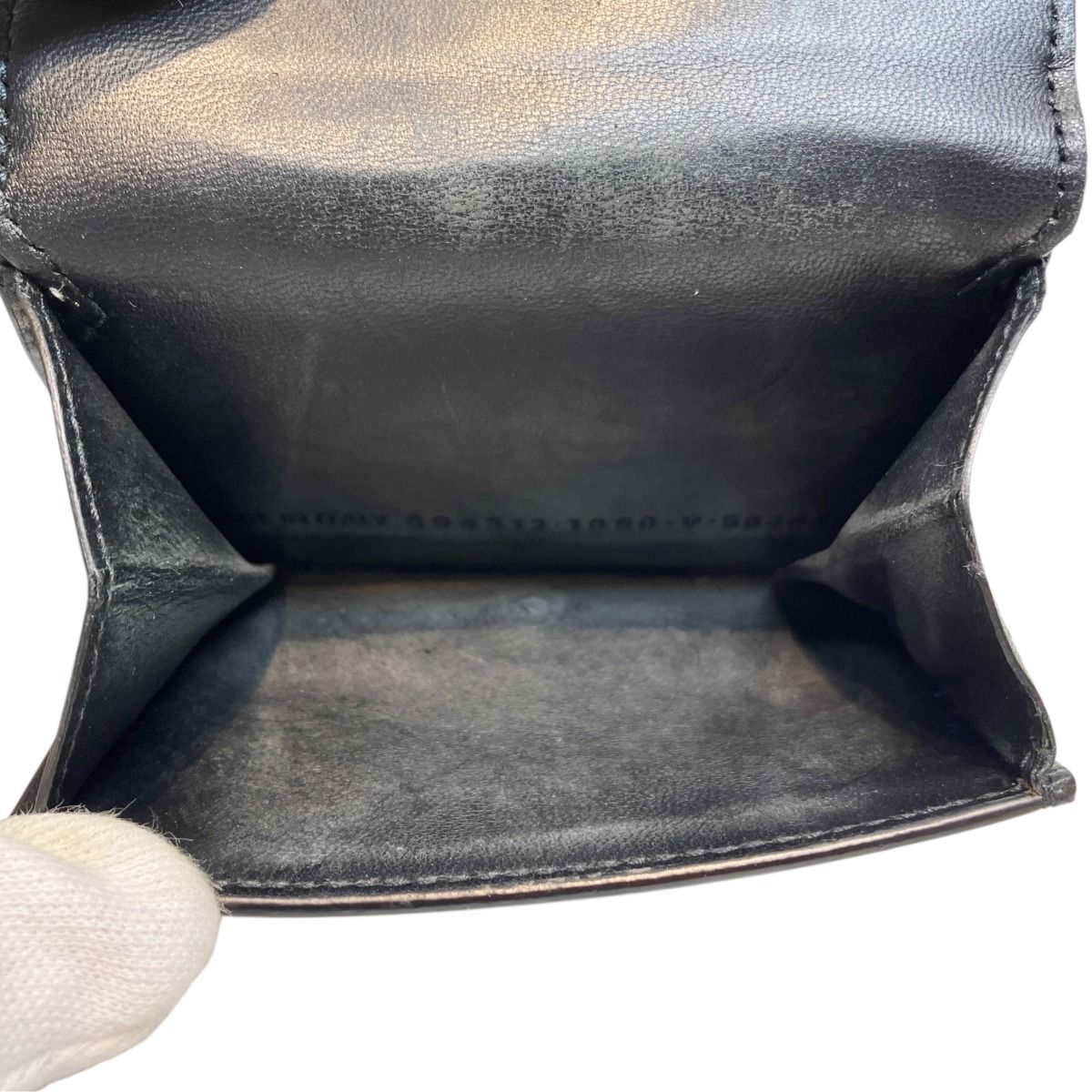 Balenciaga Mini Wallet Trifold Calfskin — view 6