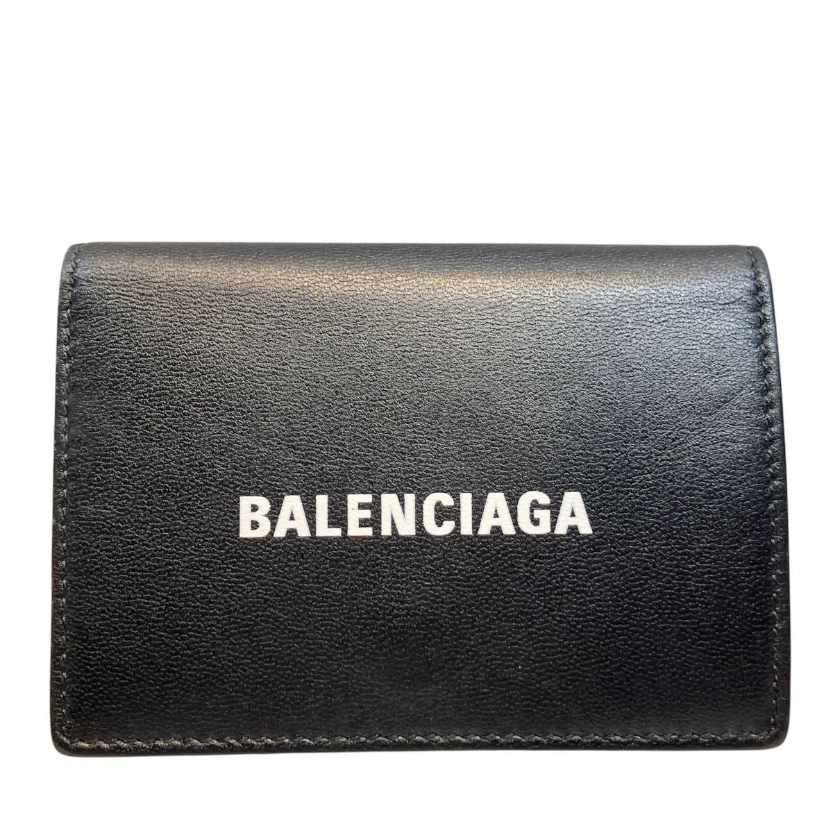 Balenciaga Mini Wallet Trifold Calfskin