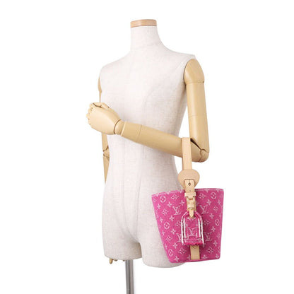 Louis Vuitton Handbag Monogram Denim All in BB 2-Way — view 4