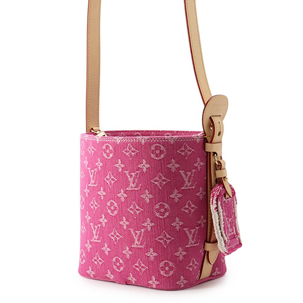 Louis Vuitton Handbag Monogram Denim All in BB 2-Way — view 2
